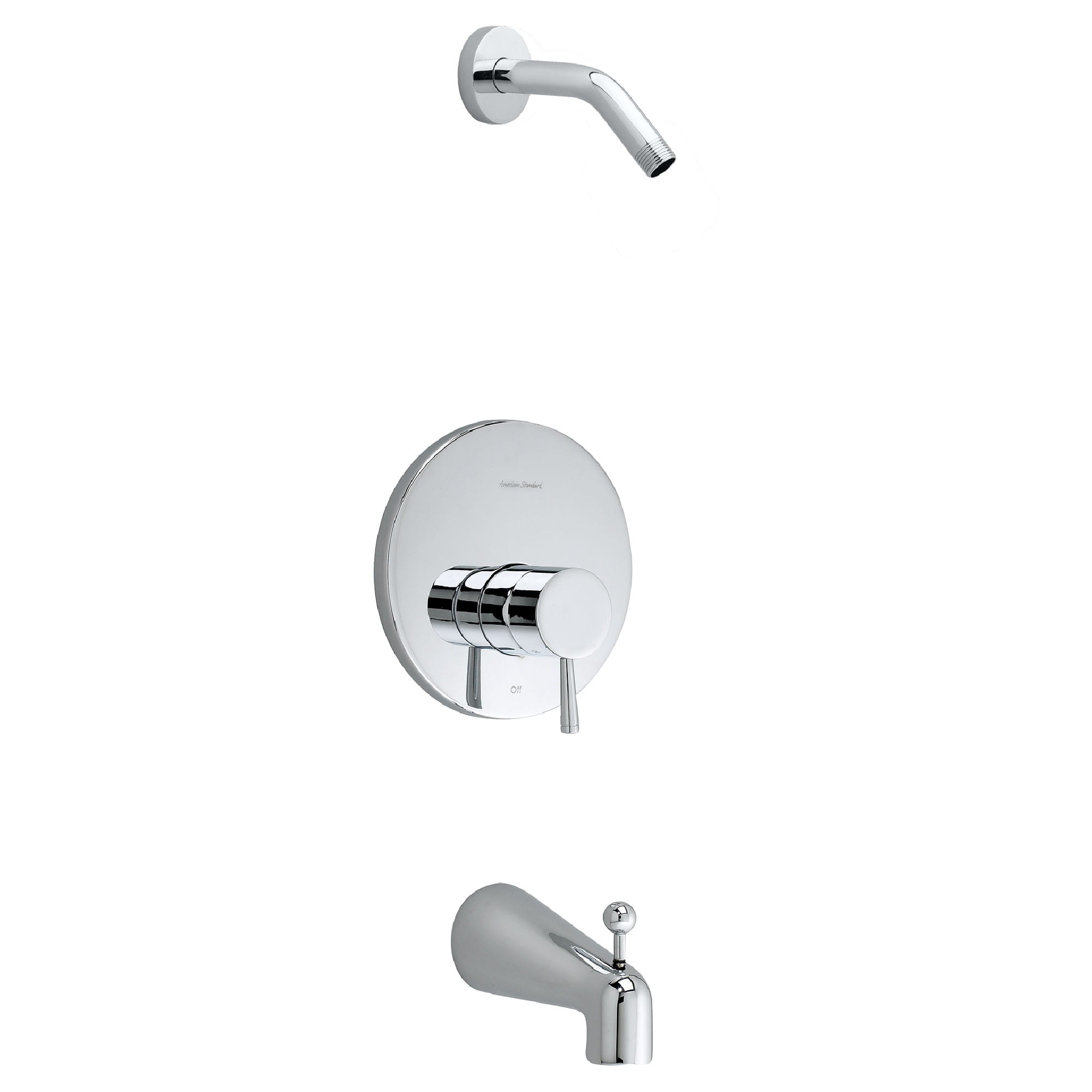 Serin Tub and Shower Trim Kit with Decal without Showerhead